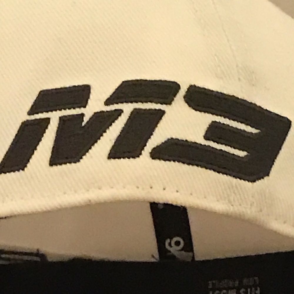 New Era Taylor Made Golf Classic Black and White Baseball Hat - Picture 15 of 16